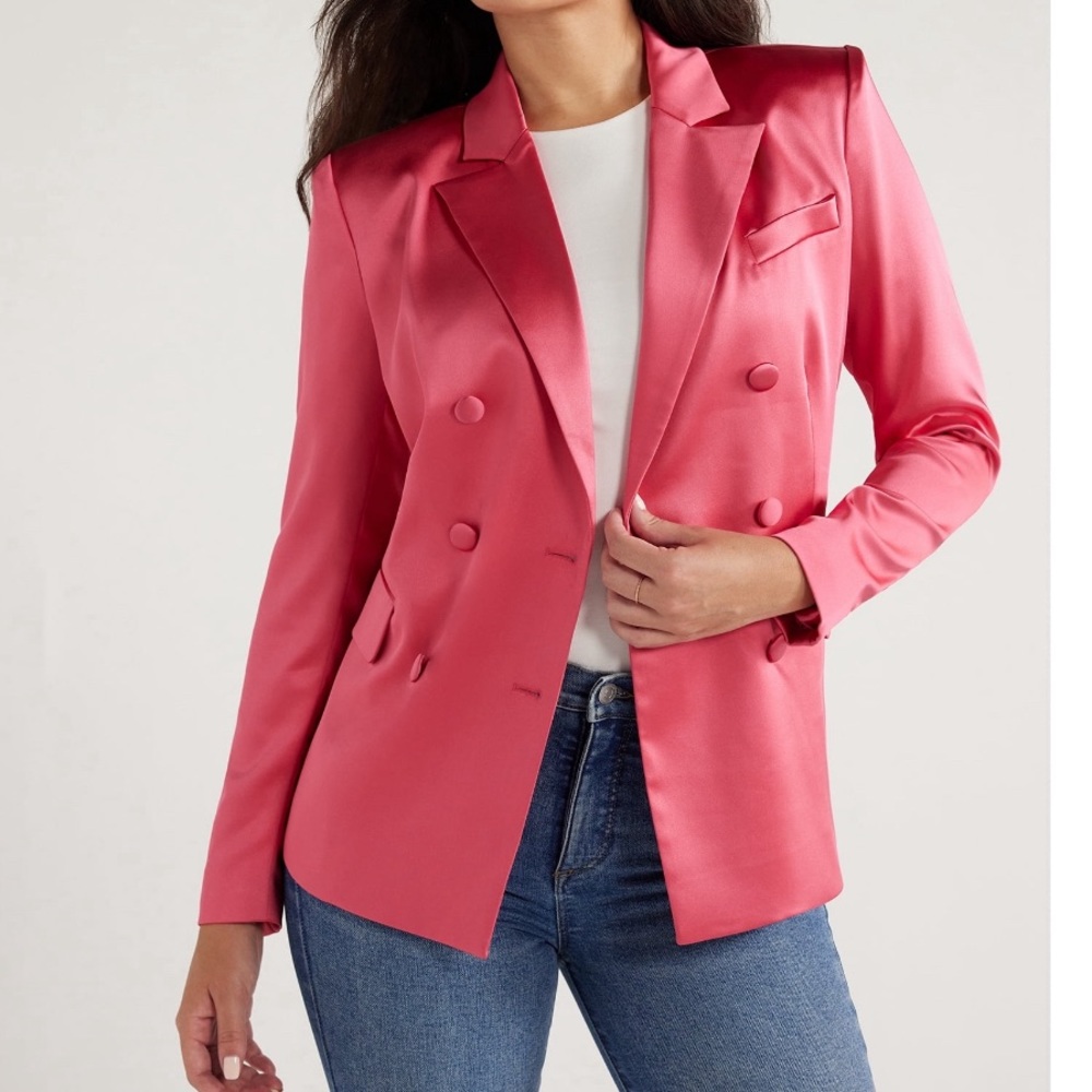 Sofia Vergara Satin Blazer